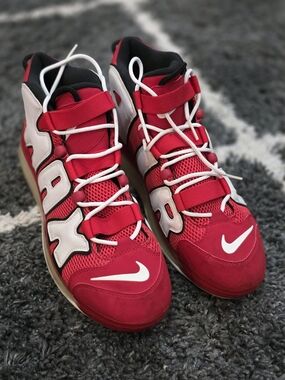 Nike Air More Uptempo 720 Max University Red Men's Size 15 CJ3662-600